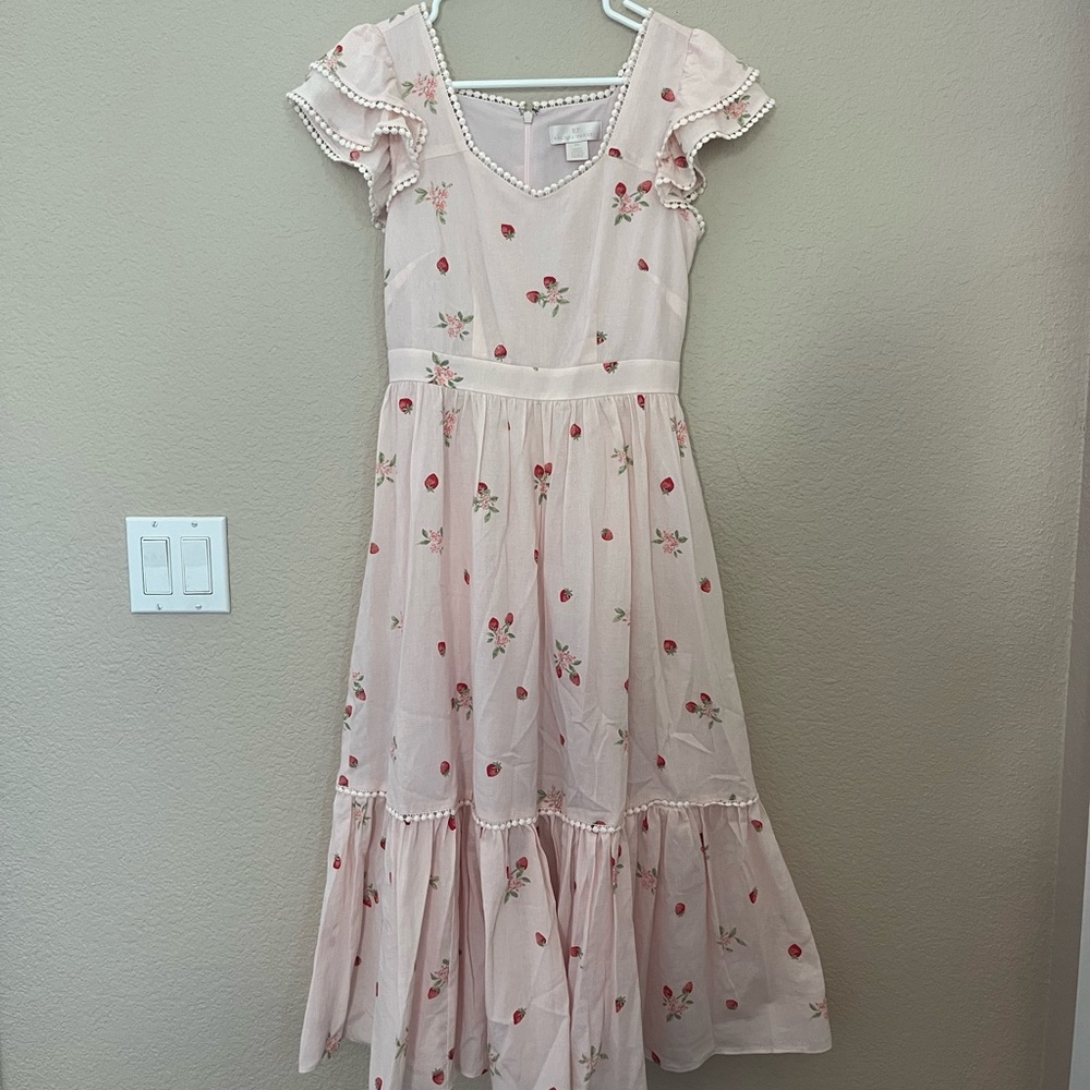 Rachel Parcell Strawberry Midi dress
